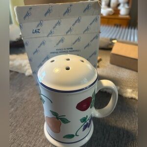 Princess House Orchard Medley cheese shaker